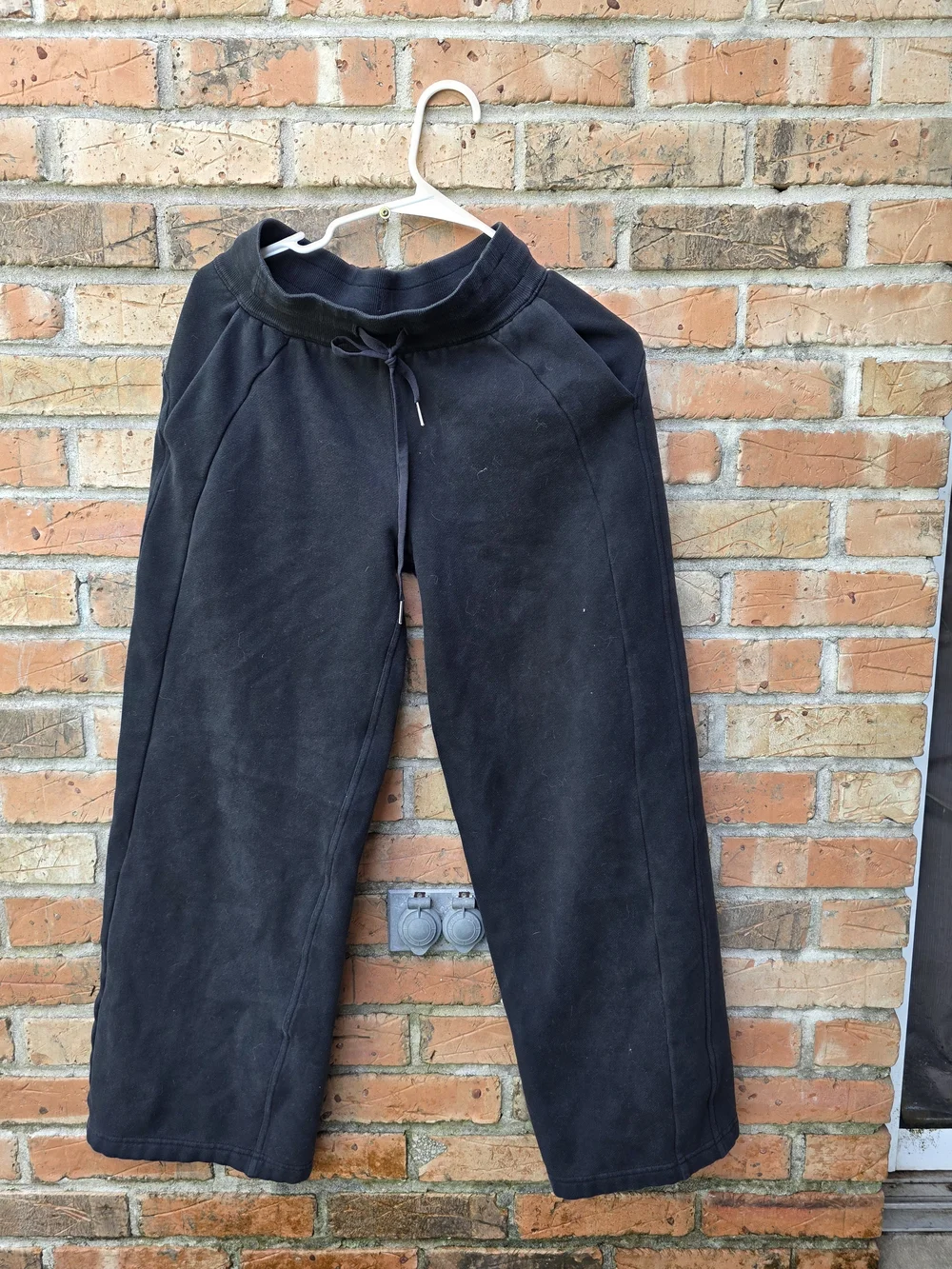 lululemon athletica Wide-Leg Drawstring Pants - Black
